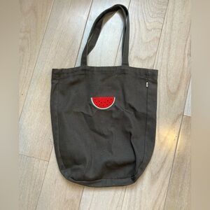 Watermelon Embroidered Tote Bag
